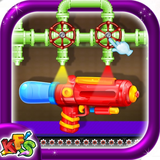 Water Gun Factory – Adventurous & creative toy making fun game mania iOS App