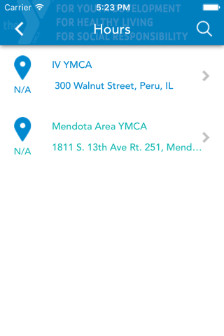 Illinois Valley YMCA screenshot 3