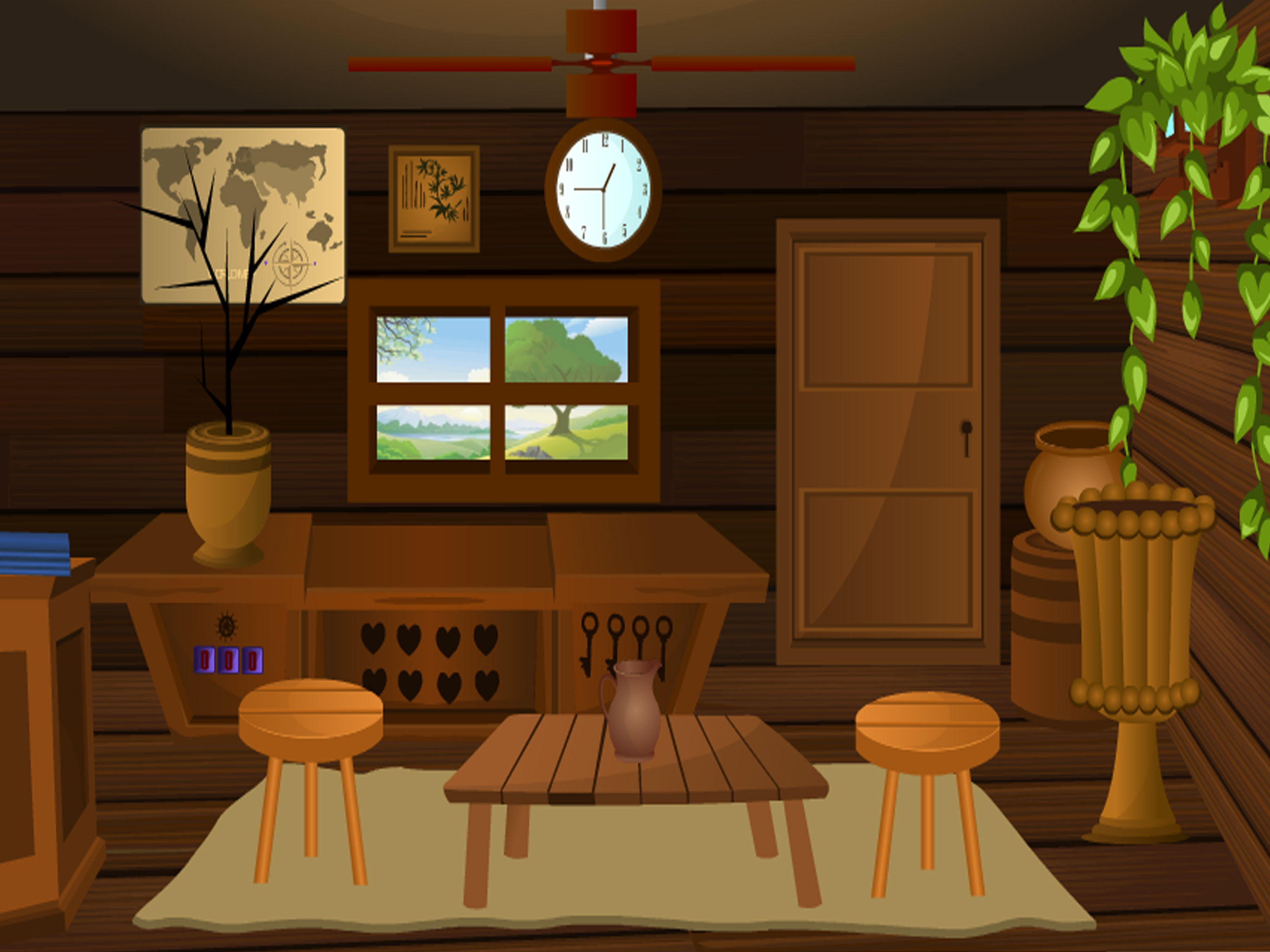 Escape Game: Wooden House