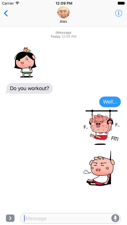 Nasty Piglet - Funniest Stickers Ever for iMessage