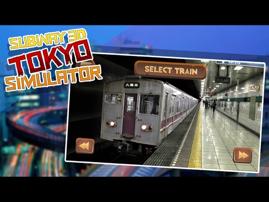Subway 3D Tokyo Simulator iPad screenshot