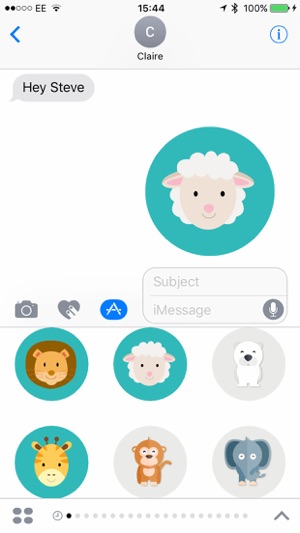 Sticker Zoo for iMessage(圖2)-速報App