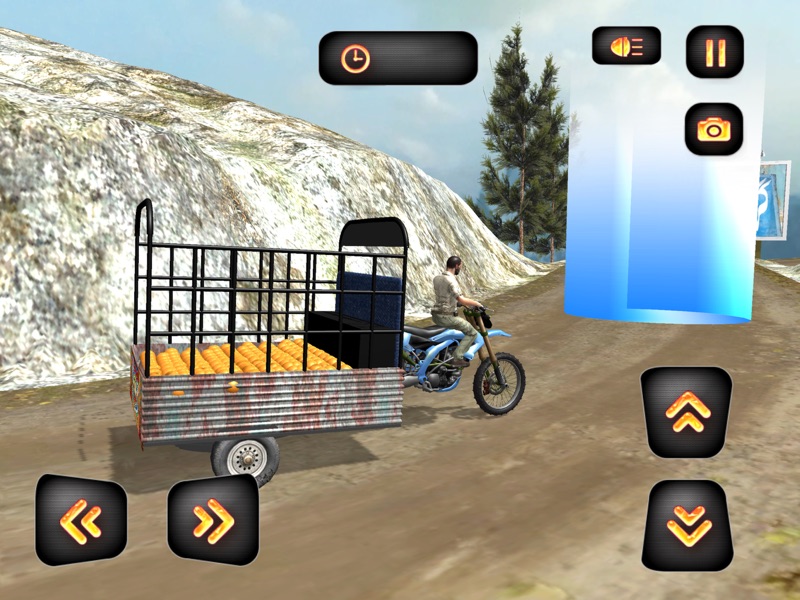 Off-Road Tuk Tuk Jinrikisha Camión de la comida screenshot 7