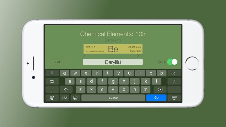 Chemical Elements Trainer