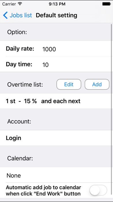 App screenshot