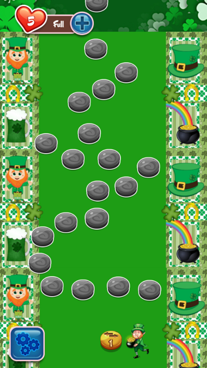 St Patrick's Match Three Game Free Leprechaun Leaf(圖2)-速報App
