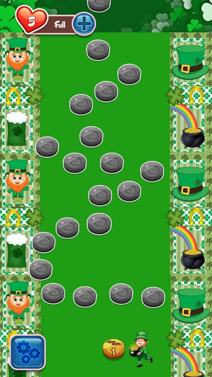 St Patrick's Match Three Game Free Leprechaun Leaf