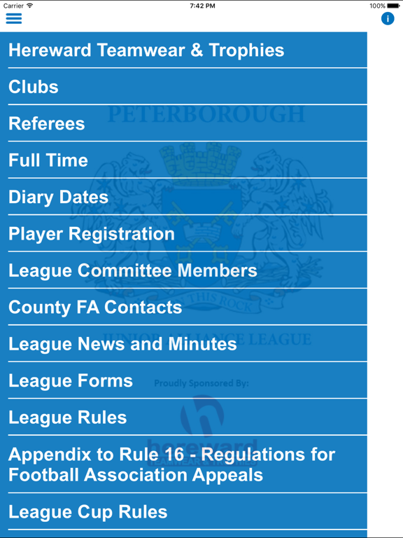 Screenshot #5 pour Peterborough Junior Alliance League