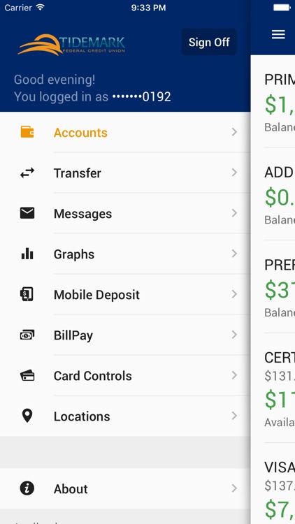 Tidemark FCU Mobile Banking