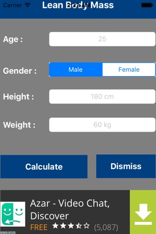 Lose Weight Calculator screenshot 4