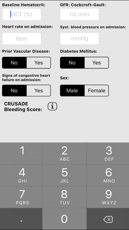 CRUSADE Score screenshot-3