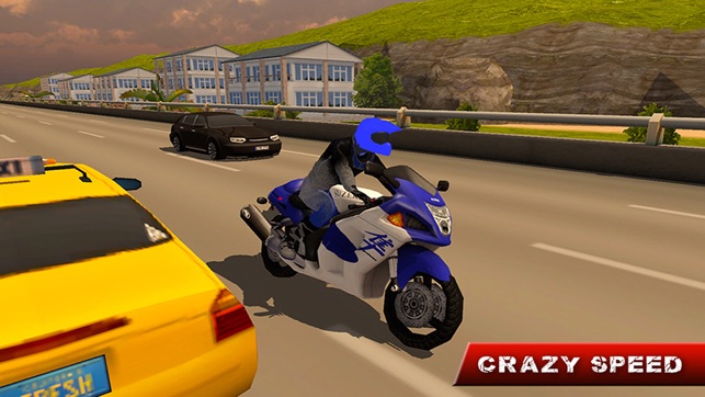 Bike Race Highway Traffic Rider 2017: Extreme Moto(圖4)-速報App