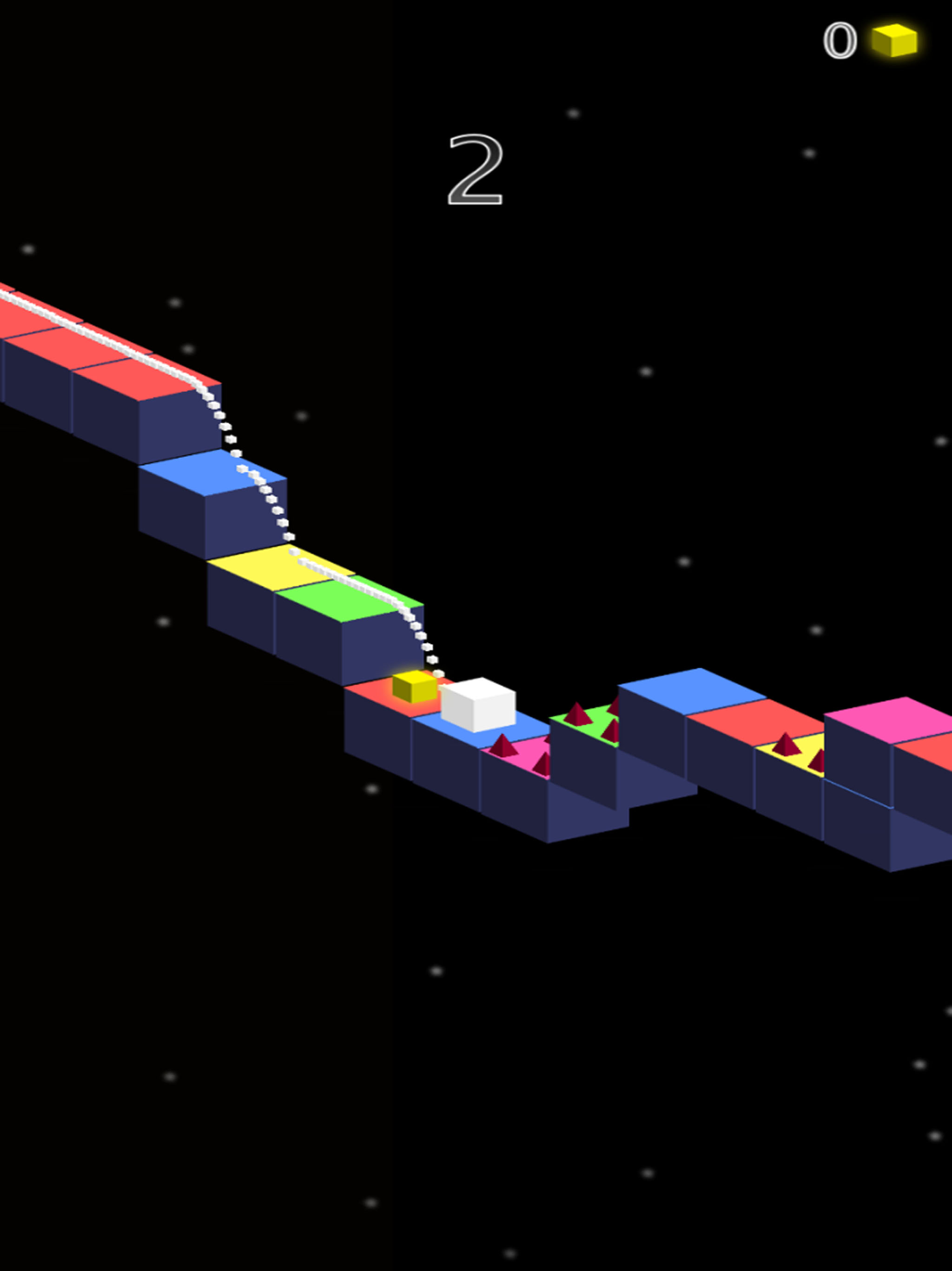 Cube Jump Madness : adventure Endless Sky