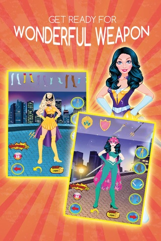 Supergirl Fashionistas Dress Up Games for Girls screenshot 4