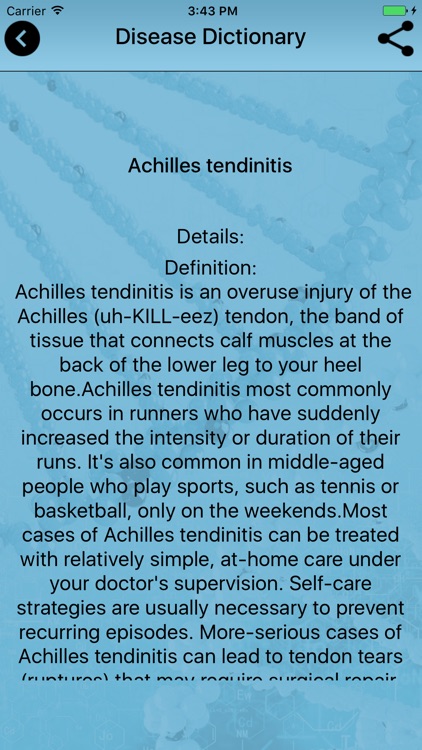 Disease Dictionary offline screenshot-3