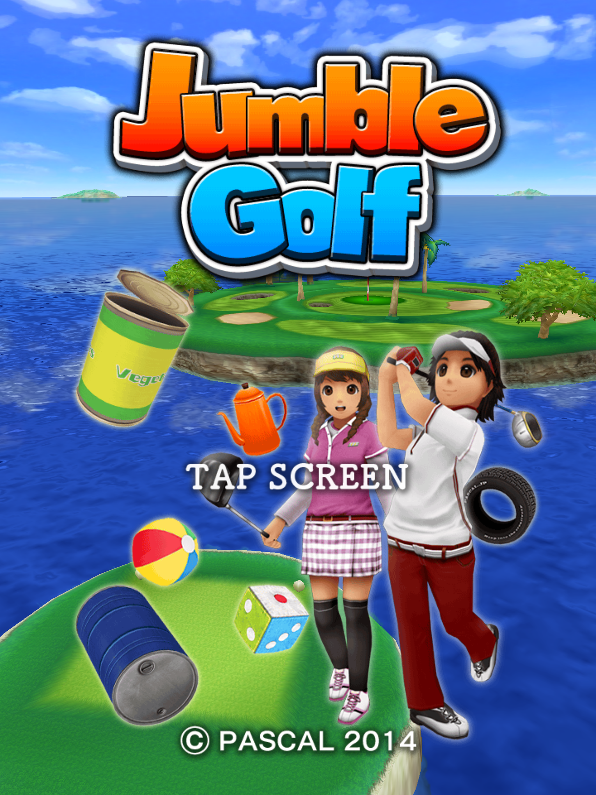 Jumble Golf : 150 Game Courses Challenge!