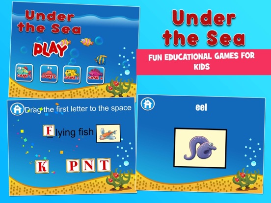 Under the Sea! iPad screenshot