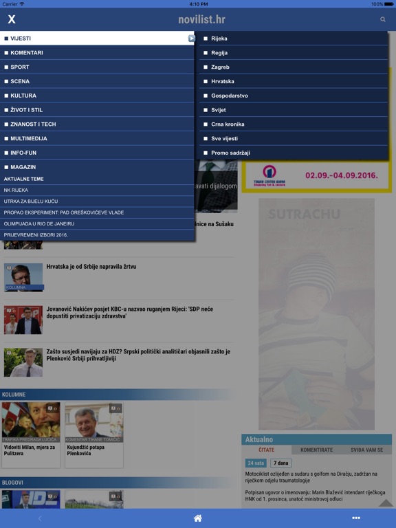 Screenshot #6 pour Novi list