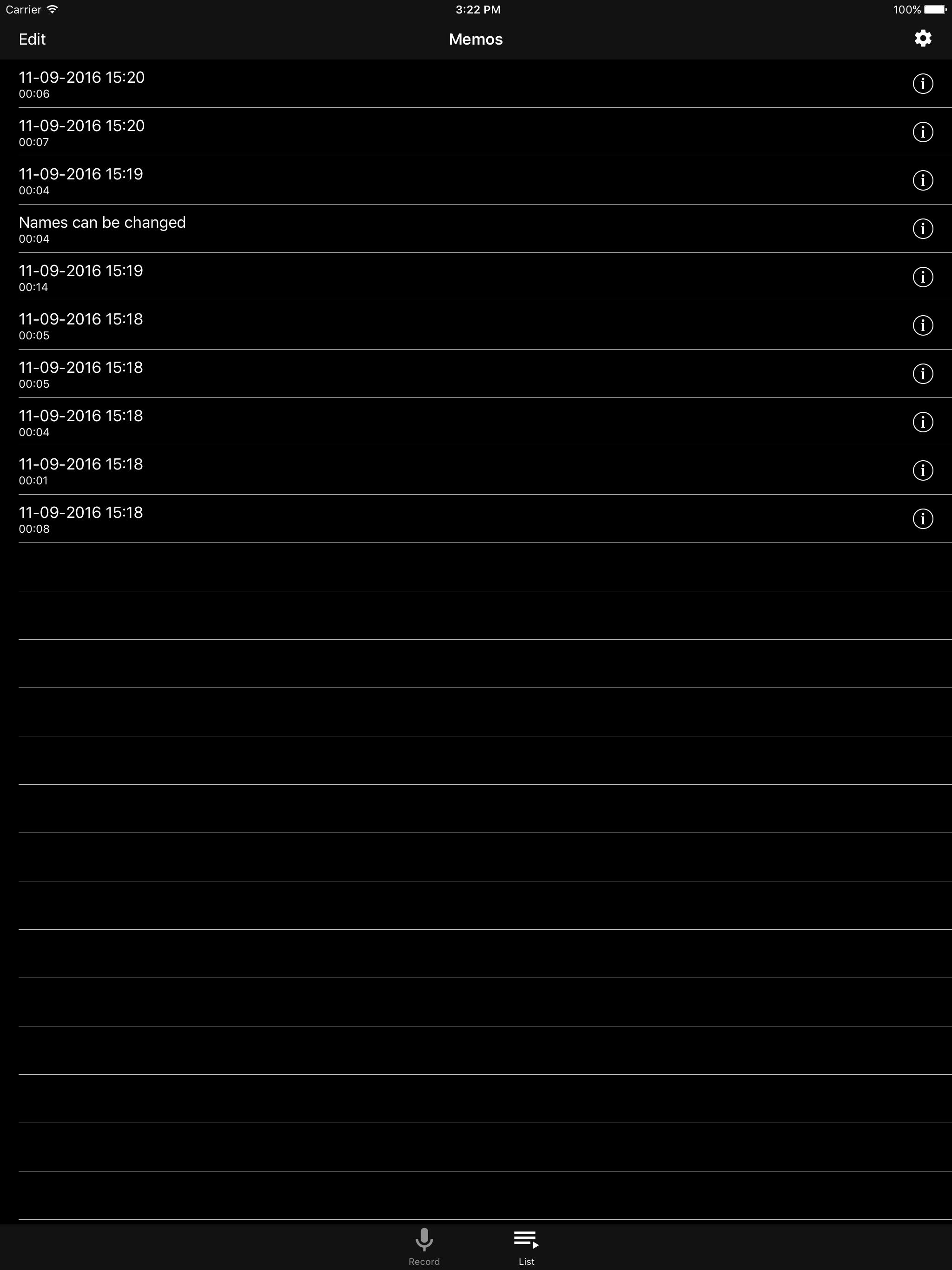 Quick Voice Memo screenshot 5