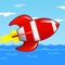 Help your rocket fly as far as possible over the vast ocean