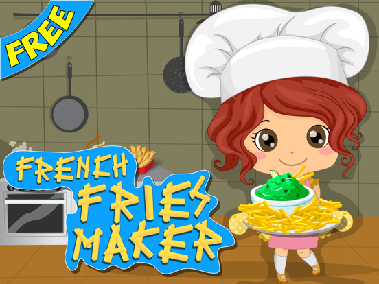 French Fries Maker-Cook Eat & Learn for kids iPad screenshot