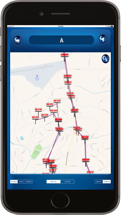 Chapel Hill Transit NC USA where is the Bus