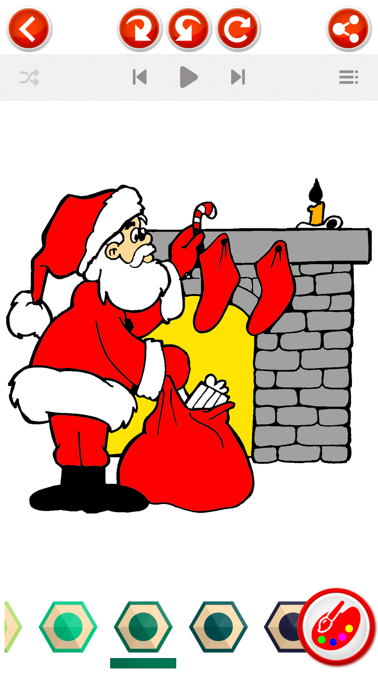 Christmas Coloring Book  - Xmas Pictures to Color