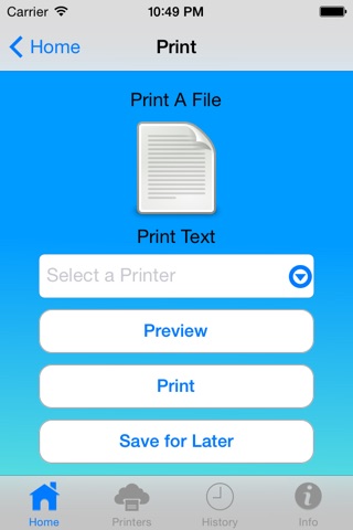 gCloud Print screenshot 3