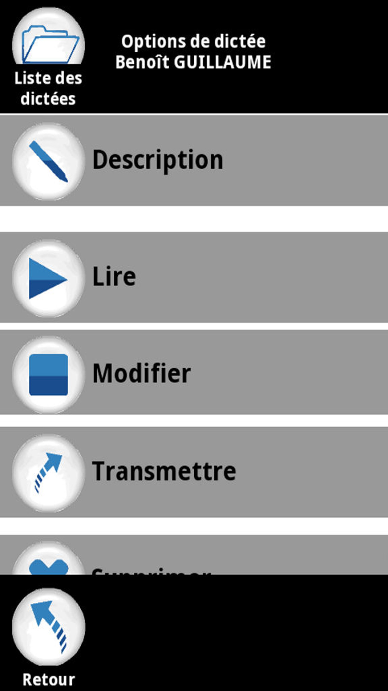 SYSEO DICTATION MOBILE screenshot 3