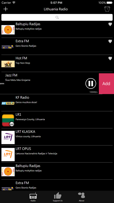 Lithuanian Radio - LT Radio iPhone screenshot 4 - Entertainment app