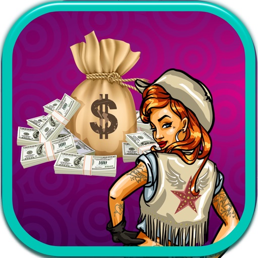 $$$ Golden Casino Gambler Girl - Free Slots Game icon