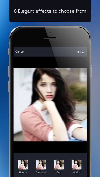 Screenshot 4 of Blur Photo Effects App