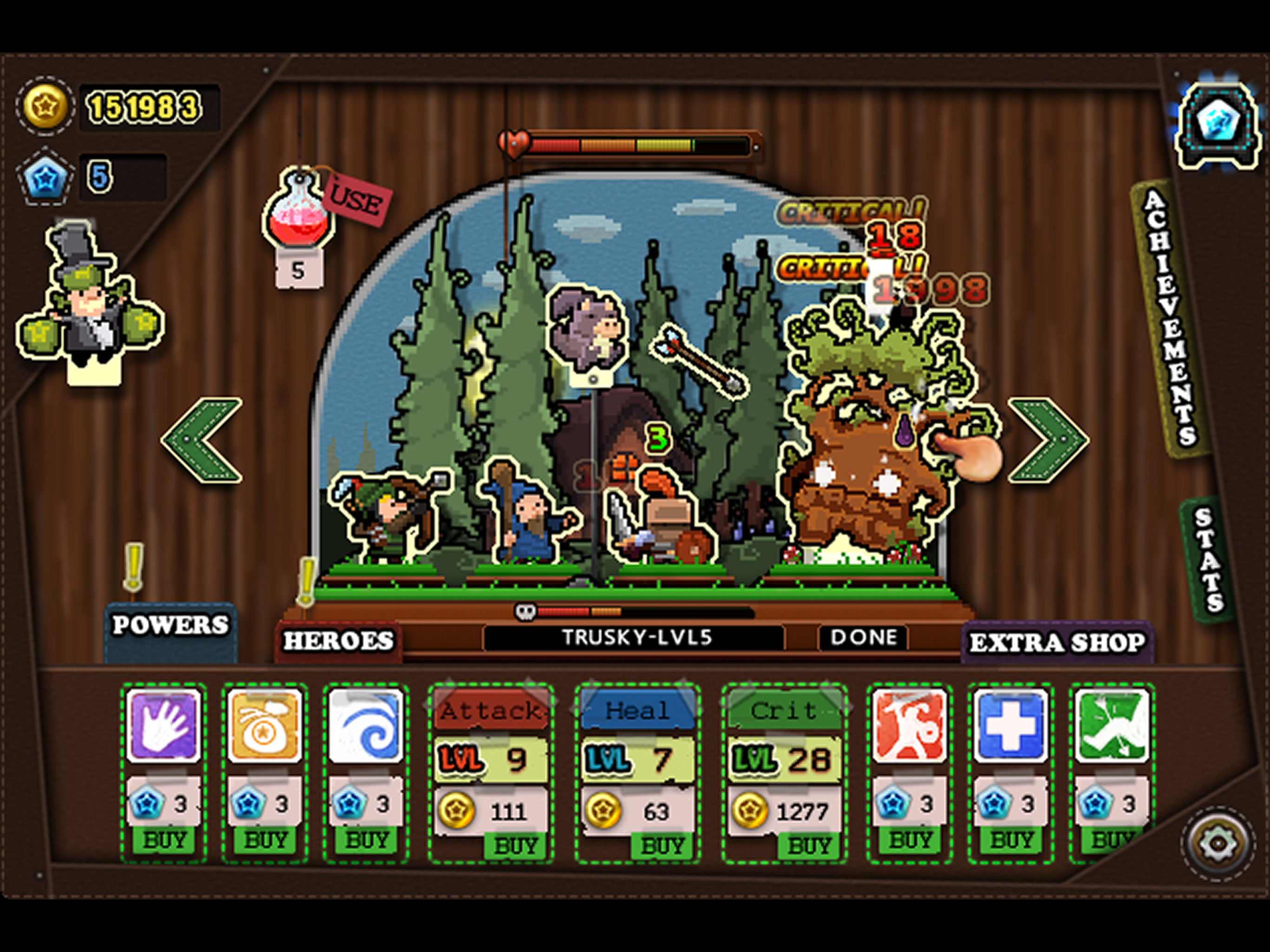 Tap Heroes - Idle Clicker screenshot 7