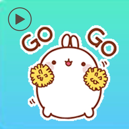 Stickers Molang Communicator Emoticons Emoji icon