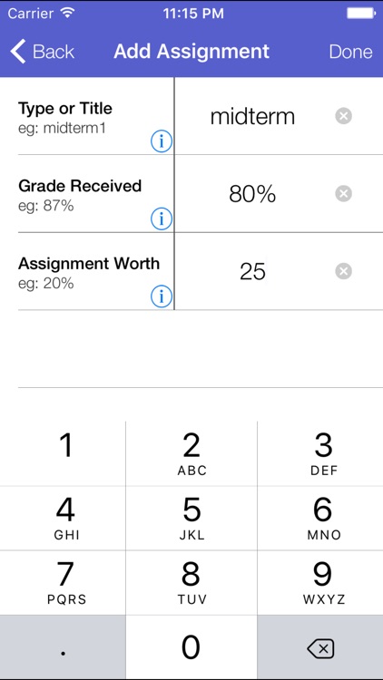 Grade Calculator by MES screenshot-3
