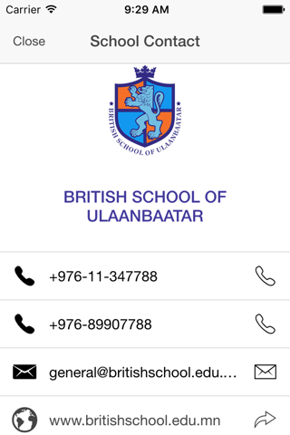 British School of Ulaanbaatar screenshot 2