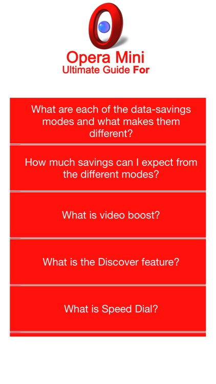 Ultimate Guide For Opera Mini web browser