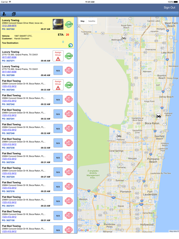 Screenshot #6 pour NSD Mobile Dispatch Center