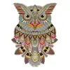 Owl Floral Coloring Book For Adult Relaxation Game delete, cancel