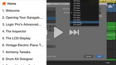 How to cancel & delete Course for GarageBand to Logic Pro from iphone & ipad 2