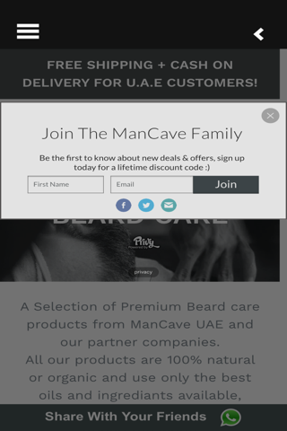 ManCave UAE screenshot 2