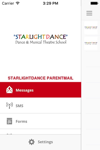 STARLIGHTDANCE PARENTMAIL (NN16 8SY) screenshot 2