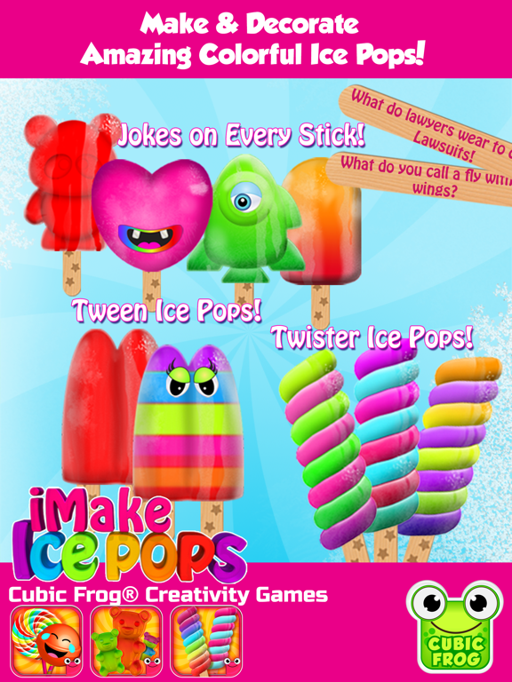 iMake Lollipops - Free Lollipop Maker by Cubic Frog Apps! More