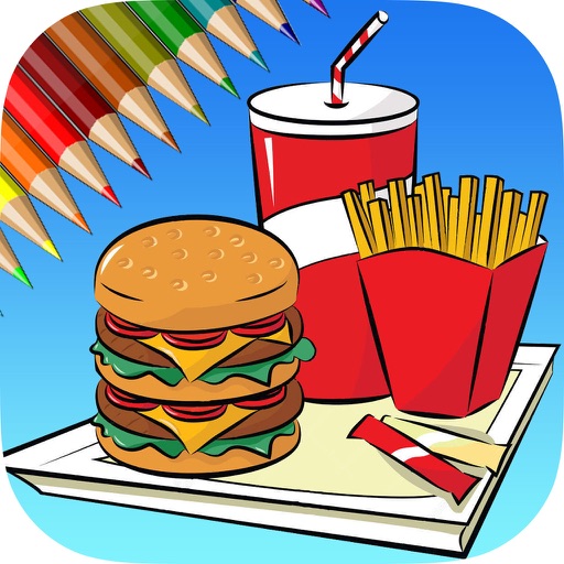 Hello Food - Coloring Book for me & children icon