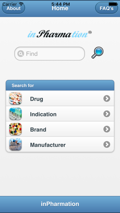 inPharmation app screenshot
