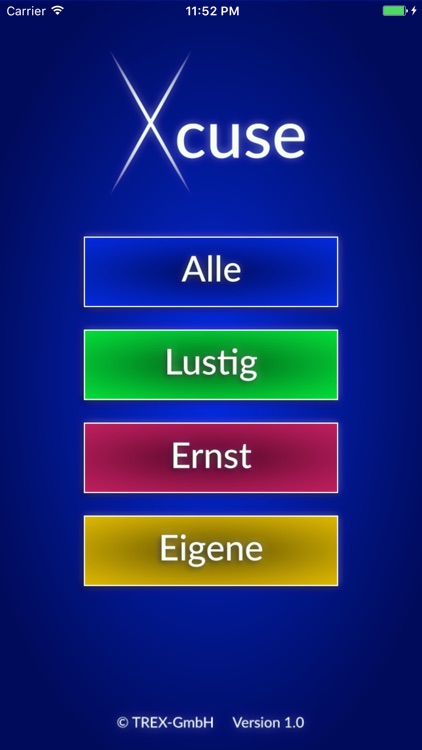 Xcuse - Ausredengenerator