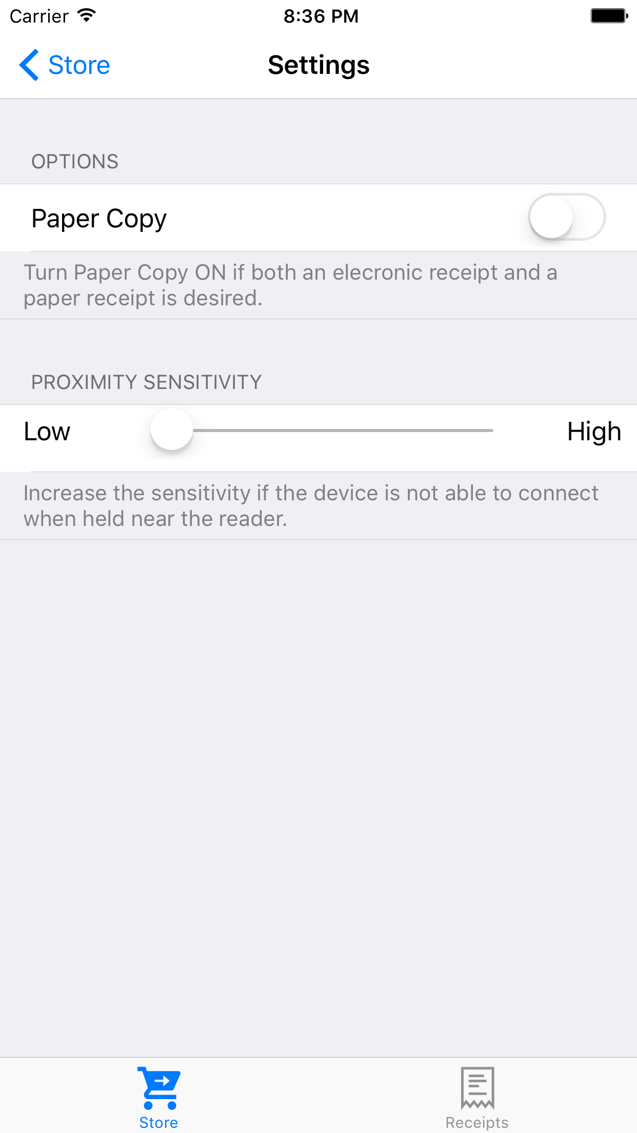 Green Receipt - paperless receipts screenshot 5