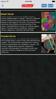 oncology - understanding disease iphone screenshot 2