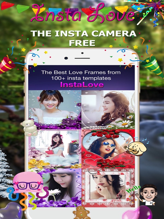 Screenshot #4 pour Collage de la caméra magie d'amour, amour cadres