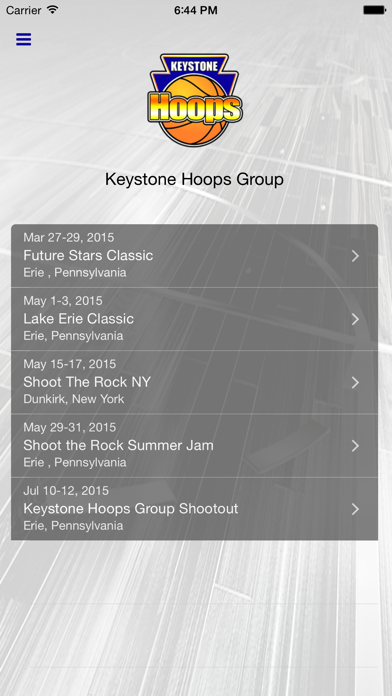 Screenshot #1 pour Keystone Hoops Group